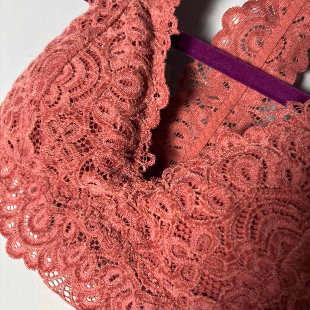 Gilly-hicks Women's Pink and Orange Bra